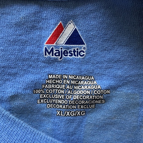 Majestic Men’s St. Louis Cardinals TShirt, Blue, XL, Ozzy “Smith” on back - Picture 5 of 6